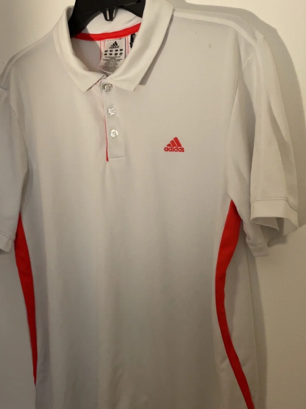 Adidas Men’s Jersey Shirt Short Sleeve Performance Golf, Casual Athletic